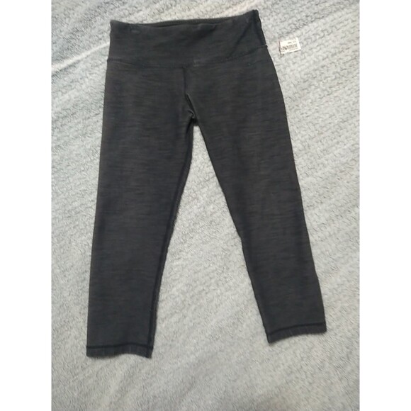 Lulu Lemon  Cropped Leggings Cozy Classic Dark Gray Small - Picture 3 of 5